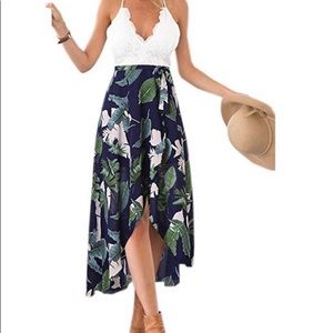 AMAZON Blooming Jelly Women's Floral Maxi Dress